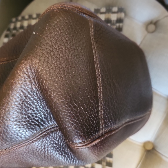 Coach Brown Leather Shoulder Bag - Picture 7 of 13